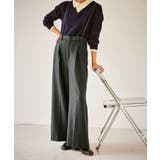 フレアシルエットサスペンダー付きパンツ | ROPE' PICNIC | 詳細画像9