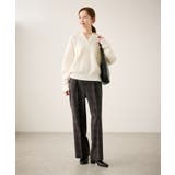 裏起毛無地&チェックアソートワイドパンツ/防シワ | ROPE' PICNIC | 詳細画像12