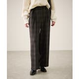 裏起毛無地&チェックアソートワイドパンツ/防シワ | ROPE' PICNIC | 詳細画像16