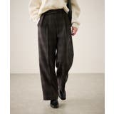 裏起毛無地&チェックアソートワイドパンツ/防シワ | ROPE' PICNIC | 詳細画像17