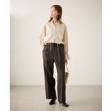 裏起毛無地&チェックアソートワイドパンツ/防シワ | ROPE' PICNIC | 詳細画像19