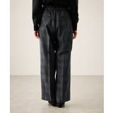 裏起毛無地&チェックアソートワイドパンツ/防シワ | ROPE' PICNIC | 詳細画像25