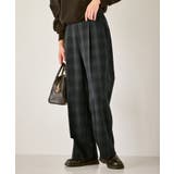 裏起毛無地&チェックアソートワイドパンツ/防シワ | ROPE' PICNIC | 詳細画像3