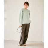 ジャージーワイドパンツ | ROPE' PICNIC | 詳細画像4 