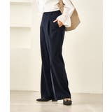 ネイビー(40) | ジャージーワイドパンツ | ROPE' PICNIC