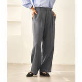 レディハンサムシリーズ ウールライクウエストタックセミワイドパンツ | ROPE' PICNIC | 詳細画像11