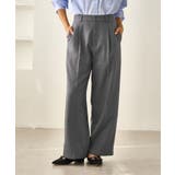 レディハンサムシリーズ ウールライクウエストタックセミワイドパンツ | ROPE' PICNIC | 詳細画像12