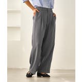 レディハンサムシリーズ ウールライクウエストタックセミワイドパンツ | ROPE' PICNIC | 詳細画像13