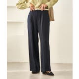 レディハンサムシリーズ ウールライクウエストタックセミワイドパンツ | ROPE' PICNIC | 詳細画像20