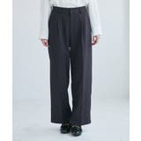 レディハンサムシリーズ ウールライクウエストタックセミワイドパンツ | ROPE' PICNIC | 詳細画像33