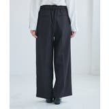 レディハンサムシリーズ ウールライクウエストタックセミワイドパンツ | ROPE' PICNIC | 詳細画像35