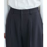 レディハンサムシリーズ ウールライクウエストタックセミワイドパンツ | ROPE' PICNIC | 詳細画像36