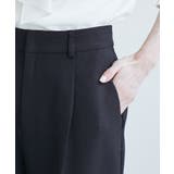 レディハンサムシリーズ ウールライクウエストタックセミワイドパンツ | ROPE' PICNIC | 詳細画像37