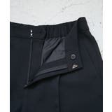 レディハンサムシリーズ ウールライクウエストタックセミワイドパンツ | ROPE' PICNIC | 詳細画像41