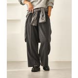 レディハンサムシリーズ ウールライクウエストタックセミワイドパンツ | ROPE' PICNIC | 詳細画像8