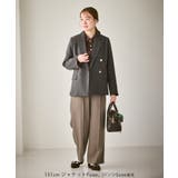 【低身長 小柄さんサイズ】レディハンサムシリーズ ウールライクウエストタックセミ… | ROPE' PICNIC | 詳細画像10 