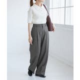 【低身長 小柄さんサイズ】レディハンサムシリーズ ウールライクウエストタックセミ… | ROPE' PICNIC | 詳細画像20 