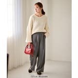 【低身長 小柄さんサイズ】レディハンサムシリーズ ウールライクウエストタックセミ… | ROPE' PICNIC | 詳細画像5 