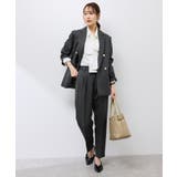 スリートーンツイードテーパードパンツ/セットアップ対応 | ROPE' PICNIC | 詳細画像3 