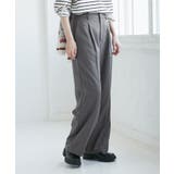 レディハンサムシリーズ ウールライクウエストタックセミワイドパンツ | ROPE' PICNIC | 詳細画像11