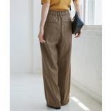 レディハンサムシリーズ ウールライクウエストタックセミワイドパンツ | ROPE' PICNIC | 詳細画像19