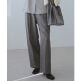 レディハンサムシリーズ ウールライクウエストタックセミワイドパンツ | ROPE' PICNIC | 詳細画像24