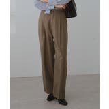 レディハンサムシリーズ ウールライクウエストタックセミワイドパンツ | ROPE' PICNIC | 詳細画像28