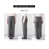 レディハンサムシリーズ ウールライクウエストタックセミワイドパンツ | ROPE' PICNIC | 詳細画像29