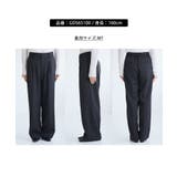レディハンサムシリーズ ウールライクウエストタックセミワイドパンツ | ROPE' PICNIC | 詳細画像30