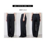 レディハンサムシリーズ ウールライクウエストタックセミワイドパンツ | ROPE' PICNIC | 詳細画像32