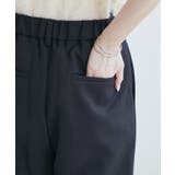 レディハンサムシリーズ ウールライクウエストタックセミワイドパンツ | ROPE' PICNIC | 詳細画像39