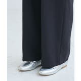 レディハンサムシリーズ ウールライクウエストタックセミワイドパンツ | ROPE' PICNIC | 詳細画像40