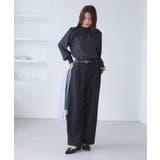 レディハンサムシリーズ ウールライクウエストタックセミワイドパンツ | ROPE' PICNIC | 詳細画像6