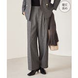 ライトグレー(08) | レディハンサムシリーズ ウールライクウエストタックセミワイドパンツ | ROPE' PICNIC