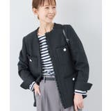 ネイビー(40) | セレモニー・通勤対応/ツイードジャケット/リンクコーデ | ROPE' PICNIC