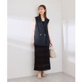 カナパスリーブレスジャケット セットアップ対応 | ROPE' PICNIC | 詳細画像14