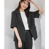 【接触冷感・吸水速乾・防シワ】エフォートレス半袖ジャケット | ROPE' PICNIC | 詳細画像12