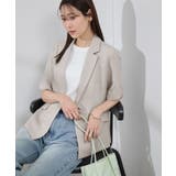 【接触冷感・吸水速乾・防シワ】エフォートレス半袖ジャケット | ROPE' PICNIC | 詳細画像21