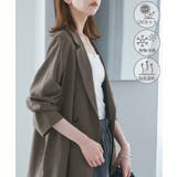 ブラウン(20) | シアーテーラードジャケット セットアップ対応 | ROPE' PICNIC