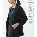 ネイビー(40) | シアーテーラードジャケット セットアップ対応 | ROPE' PICNIC