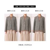 ノーラペルジャケット 通勤 セットアップ対応 | ROPE' PICNIC | 詳細画像31
