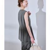 ペプラムジレベスト 通勤 セットアップ対応 | ROPE' PICNIC | 詳細画像14