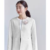 【WEB限定カラー】ツイードフレアジャケット/セレモニー対応・リンクコーデ | ROPE' PICNIC | 詳細画像13 