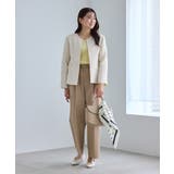 【WEB限定カラー】ツイードフレアジャケット/セレモニー対応・リンクコーデ | ROPE' PICNIC | 詳細画像15 