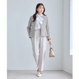 【WEB限定カラー】ツイードフレアジャケット/セレモニー対応・リンクコーデ | ROPE' PICNIC | 詳細画像2 