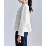 【WEB限定カラー】ツイードフレアジャケット/セレモニー対応・リンクコーデ | ROPE' PICNIC | 詳細画像32 