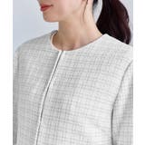 【WEB限定カラー】ツイードフレアジャケット/セレモニー対応・リンクコーデ | ROPE' PICNIC | 詳細画像34 