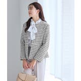 【WEB限定カラー】ツイードフレアジャケット/セレモニー対応・リンクコーデ | ROPE' PICNIC | 詳細画像4 