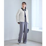 【WEB限定カラー】ツイードフレアジャケット/セレモニー対応・リンクコーデ | ROPE' PICNIC | 詳細画像9 