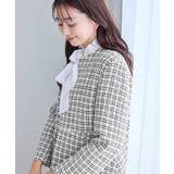 ブラック系(02) | 【WEB限定カラー】ツイードフレアジャケット/セレモニー対応・リンクコーデ | ROPE' PICNIC